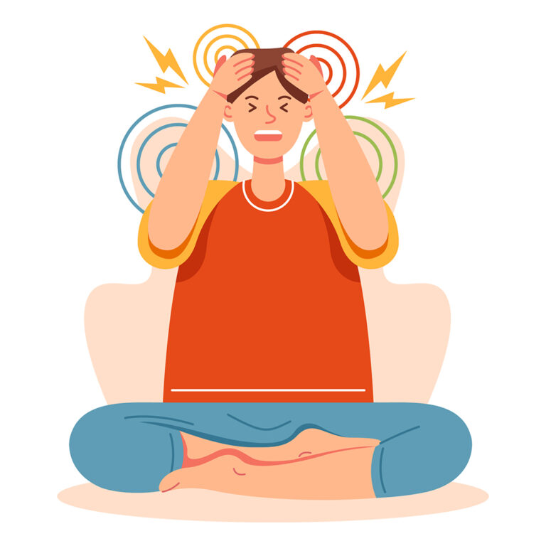 Imagen de un chico tirandose de los pelos por estres. Gestión para el estres y la autoestima psicologa salamanca